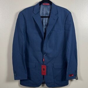 Renoir Men’s Blue Suit Jacket 38L